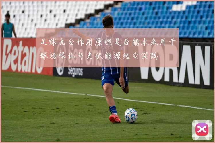 足球光合作用原理是否能未来用于球场绿化与光伏能源结合实践